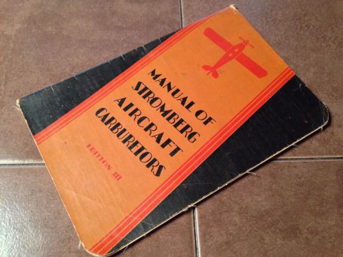 1929 manual of stromberg carburetors