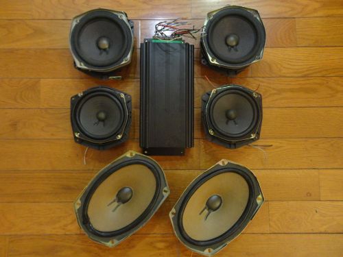 Bose 7-piece car sound speakers acura tl &#034;powered&#034; system 1995-1998