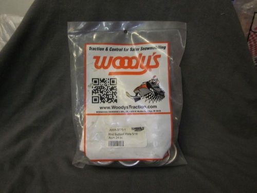 Woody's round digger aluminum support plates, 24 piece package, awa-3775-1