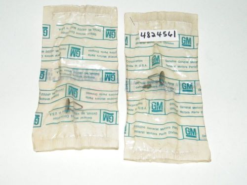 2 gm trunk compartment fasteners 4824561 1965 on olds chevy some pontiac buick