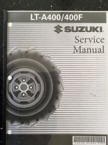 Suzuki 400 4 wheeler service manual