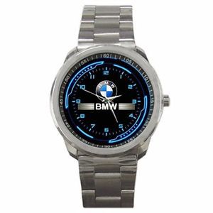 New item bmw exclussive logo custom sport metal watch sport metal watch