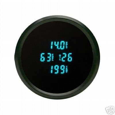 Dakota digital universal round quad gauge fuel volts oil water temp odyr-40-1