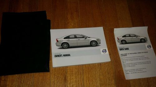 Volvo s40 2008 owners manual guide