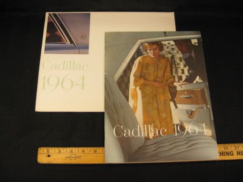 1964 cadillac prestige car sales catalog brochure