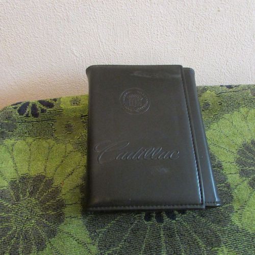 Original 1994 cadellac seville owners manual, misc. paperwork, carrying case