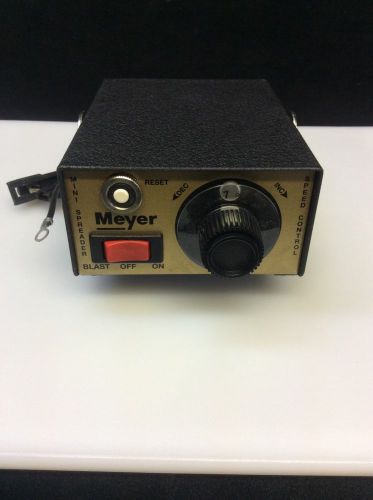 Meyer # 36244 sand / salt,  spinner spreader control box