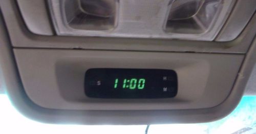 1998-2002 subaru forester dash clock 02-05 impreza wrx saab 9.2x sf overhead