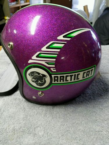 Vintage arctic cat snowmobile helmet 1966