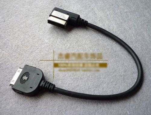 Ami mmi adapter music cable for audi to iphone 4 4s ipod a4 a7 q7 q5 q3 a3 a8 a1