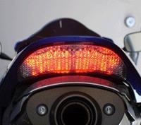 Honda integrated tail light clear 2003 2004 2005 2006 2007 cbr 600 rr 1000 rr