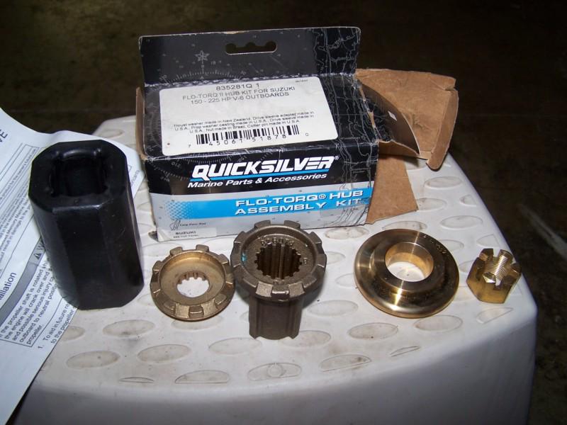 Sell Quicksilver FloTorq II Propeller Hub Kit For Suzuki 150225HP V6