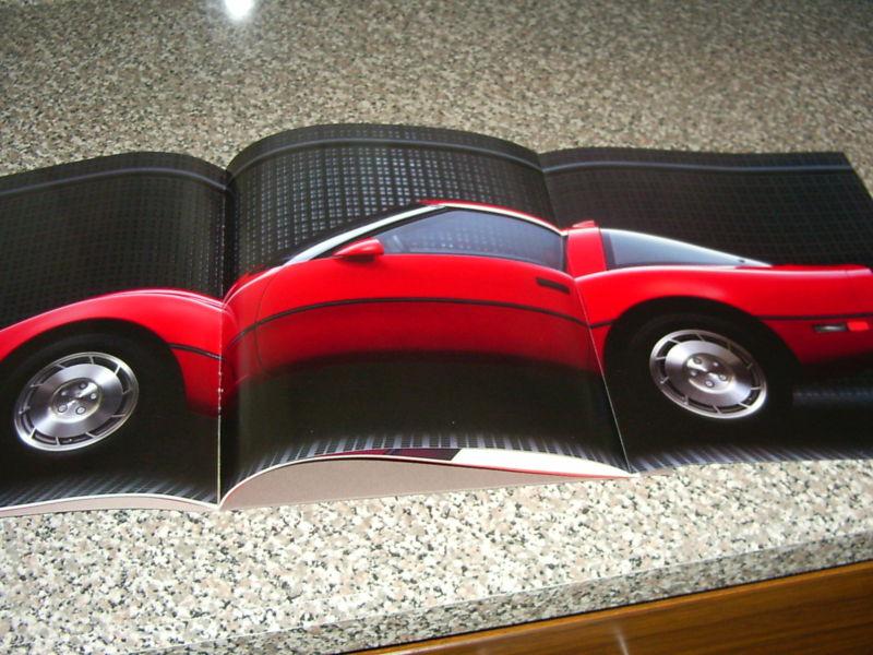 The history of the chevrolet corvette 44 pg. booklet - new in original envelope