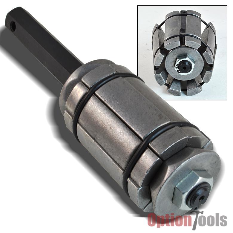 Large tail pipe expander exhaust muffler 2-1/8" to 3-1/2" hand tool expander new