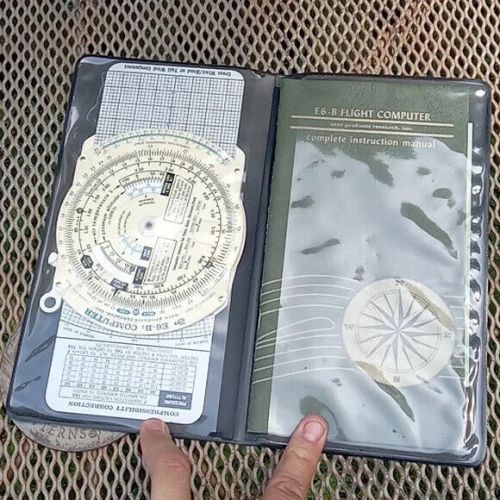 Pilot flight computer apr e6-b plane aviation aero products research 1967 vtg