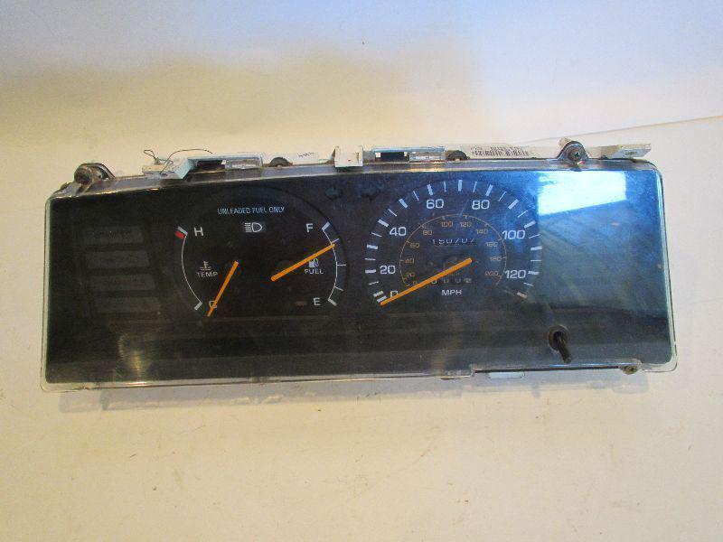 89 toyota camry speedometer mph analog head only 4 cylinder without tach