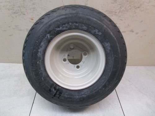 Yamaha 8" rim &amp; kenda tire ! club car ezgo 4 lug wheel 18x8.50-8 golf cart oem