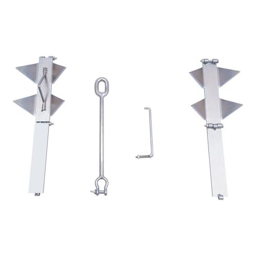 Boat Anchor Kit Sliding Cube Anchor 13lb Galvanized Steel For Boat Ship Foldable, US $78.67, image 5