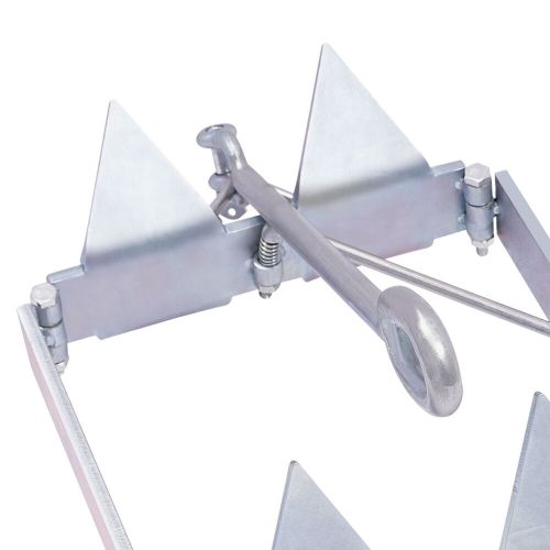 Boat Anchor Kit Sliding Cube Anchor 13lb Galvanized Steel For Boat Ship Foldable, US $78.67, image 6