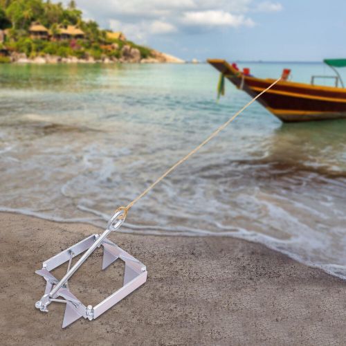 Boat Anchor Kit Sliding Cube Anchor 13lb Galvanized Steel For Boat Ship Foldable, US $78.67, image 11