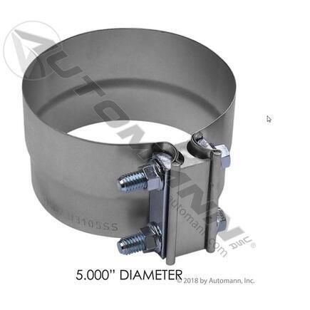Automann 562.U3105A Exhaust Clamp, Preformed, 5 In., US $19.35, image 4