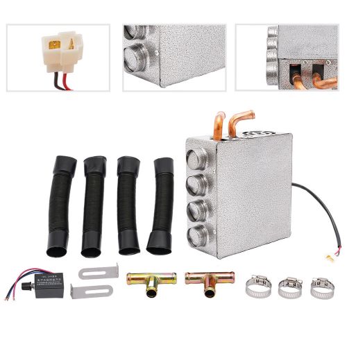 12V Universal Auto Car Underdash Compact Heater Copper Tube w/Speed Switch 4port, US $57.46, image 4