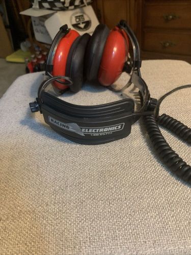 Racing Electronics Over Head Headphones Headset Red, US $9.98, image 2