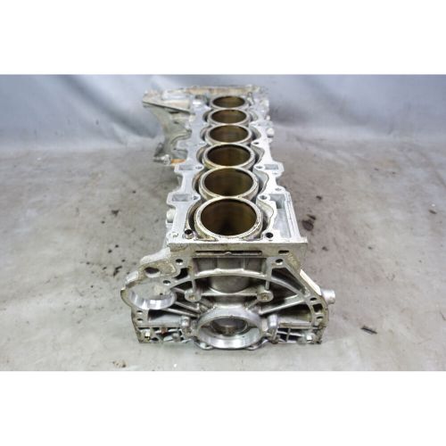 2008-2013 bmw n54 n54b30 3.0l 6-cyl bare engine cylinder block solid wall oem