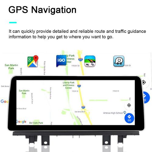 12.3" Stereo Android Apple CarPlay Navigation Car Stereo GPS For BMW X1 F48 NBT-, US $, image 8