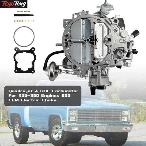 Quadrajet 4 BBL Carburetor For 305-350 Engines 650 CFM Electric Choke !!, US $348.61, image 15