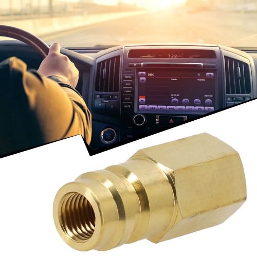 Bottle-Adapter For R134a + 1/4 SAE Connection On LP Air Conditioner Coupling Hot, US $12.39, image 9