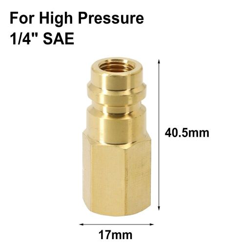 Bottle-Adapter For R134a + 1/4 SAE Connection On LP Air Conditioner Coupling Hot, US $12.39, image 12