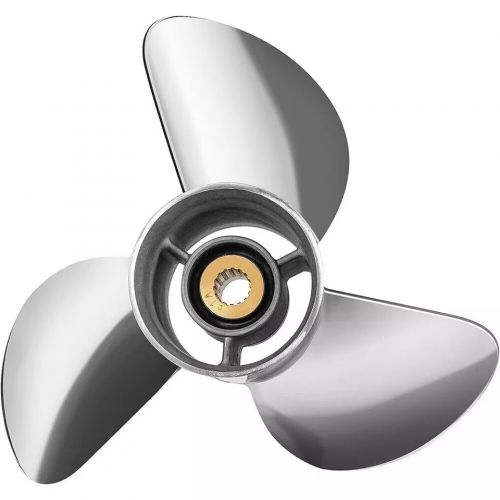 14 1/2 X 15 Boat Propeller Stainless Steel for Yamaha 150-250HP 15 Tooth RH 14.5, US $399.99, image 3