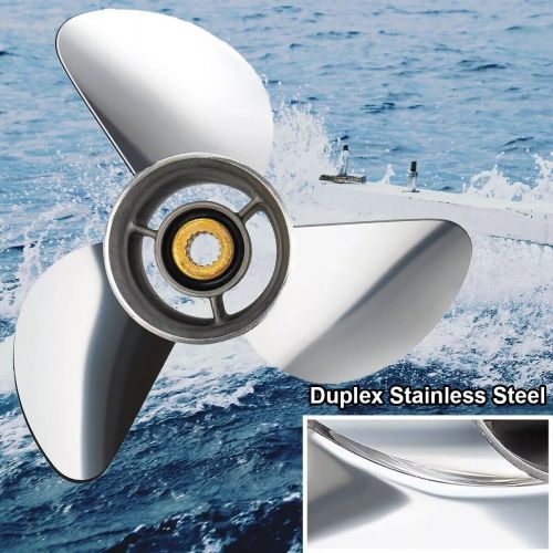 14 1/2 X 15 Boat Propeller Stainless Steel for Yamaha 150-250HP 15 Tooth RH 14.5, US $399.99, image 6