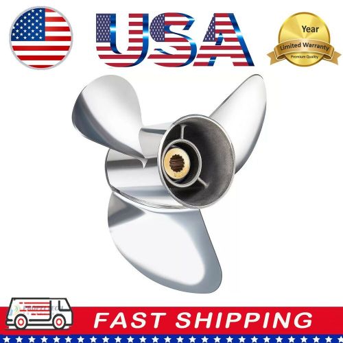14 1/2 X 15 Boat Propeller Stainless Steel for Yamaha 150-250HP 15 Tooth RH 14.5, US $399.99, image 8