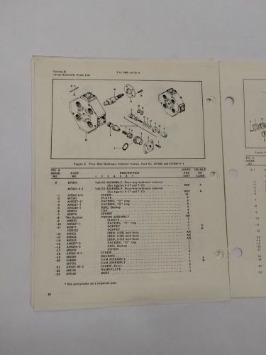 Bendix Cam-Operated Hydraulic Selector Valves (3000 PSI) Illustrated Parts-Orig., US $24.95, image 5