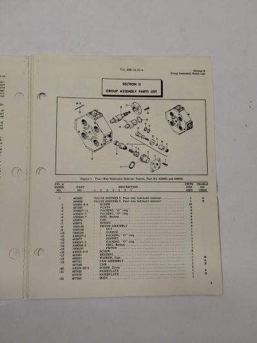 Bendix Cam-Operated Hydraulic Selector Valves (3000 PSI) Illustrated Parts-Orig., US $24.95, image 11