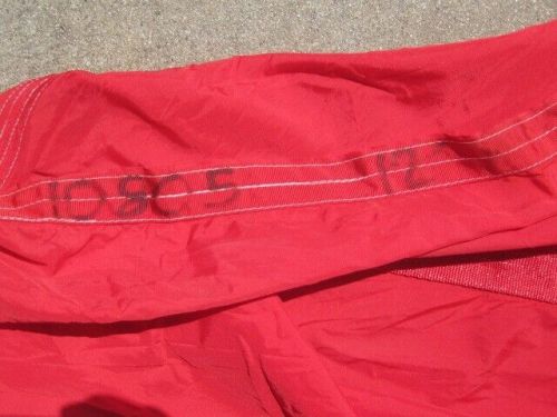 12' Deist Super Quad Drag Chute Sportsman Parachute Red dragster simpson, US $199.99, image 2