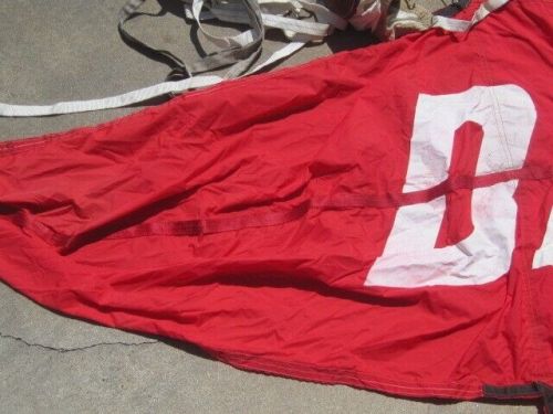 12' Deist Super Quad Drag Chute Sportsman Parachute Red dragster simpson, US $199.99, image 9