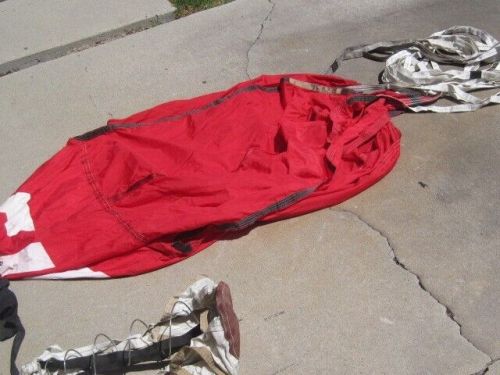12' Deist Super Quad Drag Chute Sportsman Parachute Red dragster simpson, US $199.99, image 10