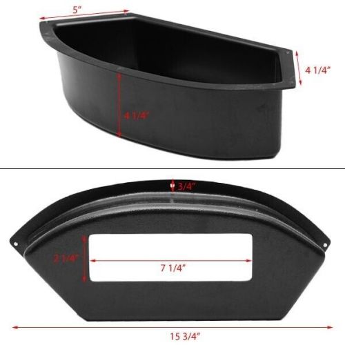 Wellcraft Boat Glove Box Tub 032-2563 | 15 3/4 x 6 5/8 Inch Black, US $36.67, image 4
