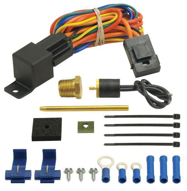 Derale single stage fan controller premium series w/ thread-in and push-in probe