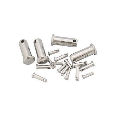Clevis pin stainless steel aisi 316 1.4401 6mm x 21mm x10 pcs