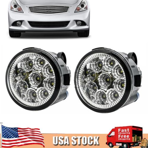 LED Bumper Fog Light Lamp For Nissan Infiniti G25 G37 Q60 Sedan Driver&Passenger, US $23.14, image 9