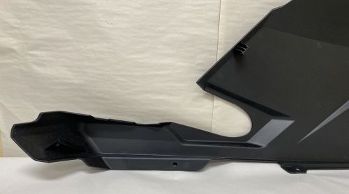 2022-24 polaris rzr turbo r frt router fender, lh, blk oem #5455173-070 / #l715