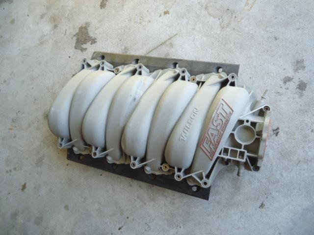 Fast 90mm intake manifold lsx ls1 ls6 camaro corvette gto f.a.s.t. v8 excellent