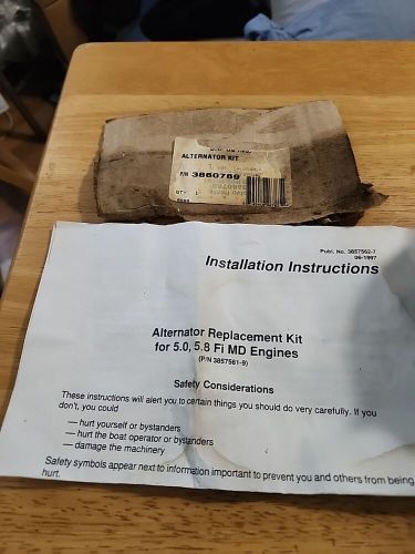 New W/O Box Volvo Penta 55a 12v Alternator 3860173 Mando AC155620, US $135.95, image 2