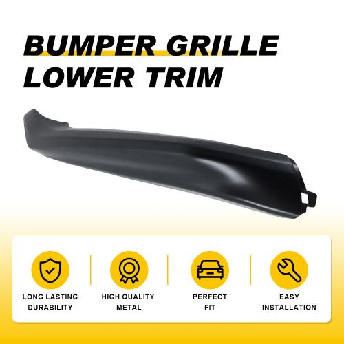 Left front bumper grille lower trim moldings for 2021-2023 toyota camry xse se