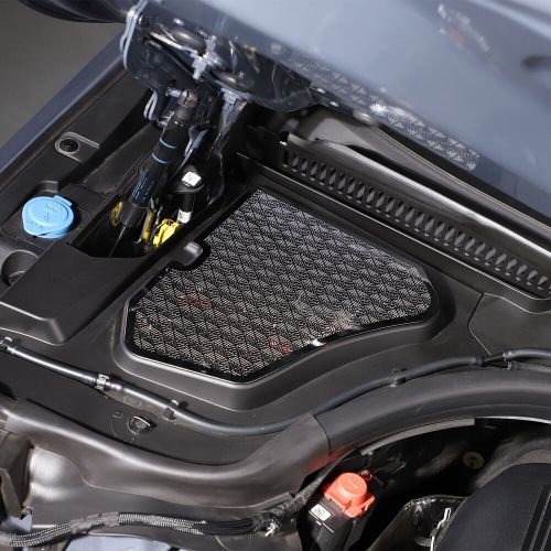 S.Steel Black Front Engine Bay Anti Dust Cover Mesh For BMW 5 Series G60 2024+-, US $, image 9