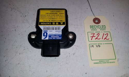 2012 Scion xD YAW Rate Sensor OEM 89183-48030 #7212, US $49.99, image 2